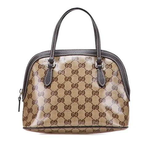 Pre-Loved Mini GG Crystal Dome Satchel Handbag