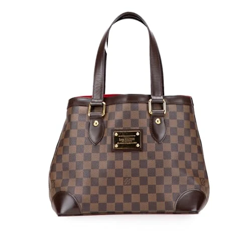Louis Vuitton Pre-Loved Damier Ebene Hampstead PM Tote Bag