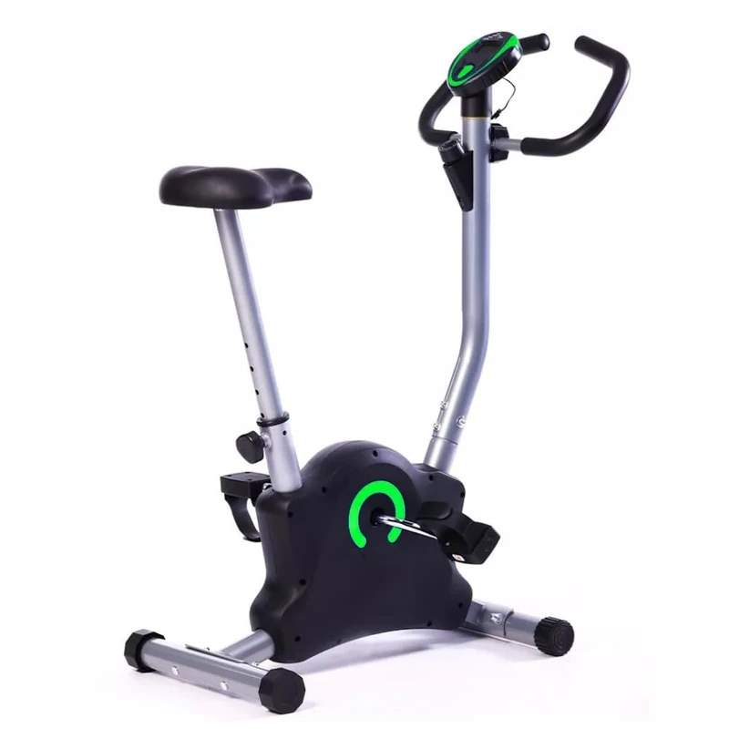 Home Exercise Bike Indoor Exercise Bike with LCD Display Adjustable Resistance Gym Cycle Camera with Comfortable Seat - Image 1