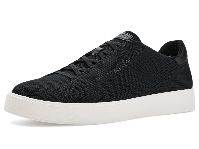 Cole Haan Men's Grandpro Luxe Stitchlite Slip-On Sneaker, Black/White, 11-M UK