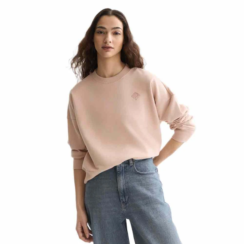Scotch & Soda Embroidered Logo Sweatshirt