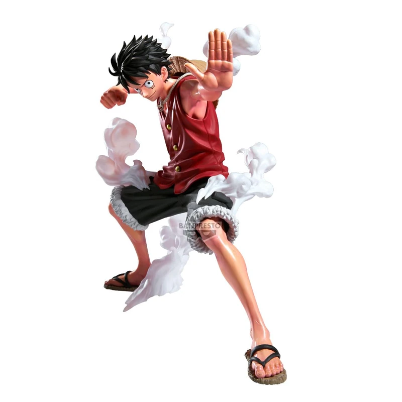 Banpresto Monkey D. Luffy I One Piece Action Figure - Maximaticplus 21 cm - PZ71027P Multicolour - Collectible Figure - Ideal for Anime Fans