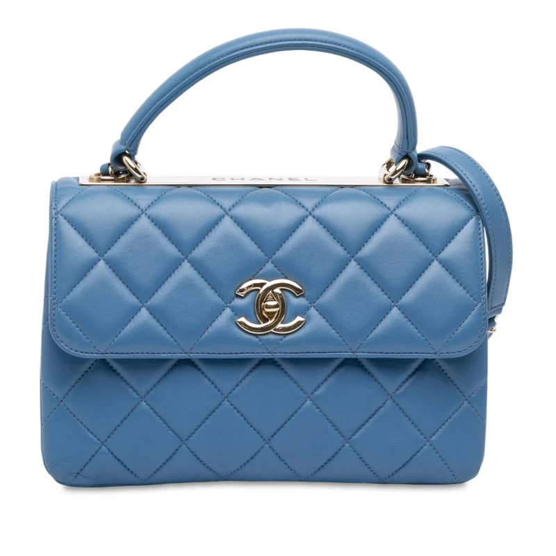 Chanel Pre-Loved Small Quilted Lambskin Trendy CC Flap