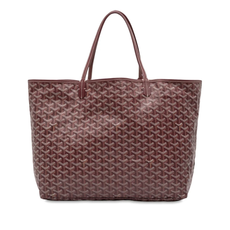 Pre-Loved Goyardine Saint Louis GM Tote Bag