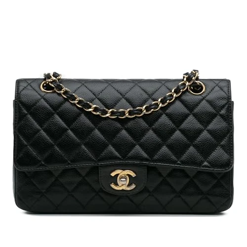 Chanel Pre-Loved Medium Classic Caviar Double Flap