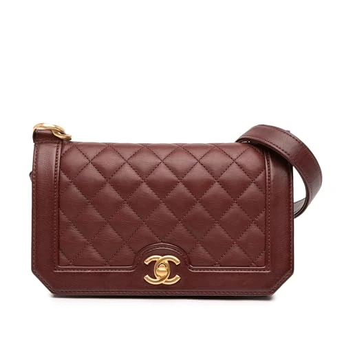Chanel Pre-Loved Small CC Quilted Calfskin Single Flap