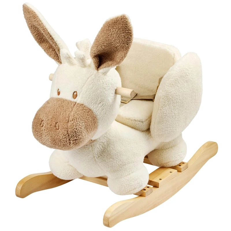 Nattou Teddy Rocker Donkey Ecru