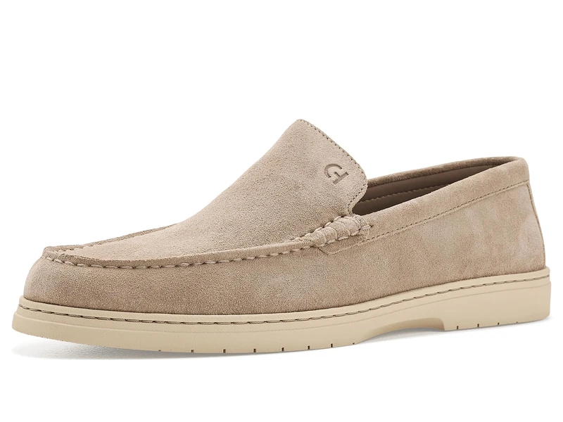 Cole Haan Men's Greenwich Grand Venetian Loafer, Oxford Tan Suede/Ivory, 9-M UK