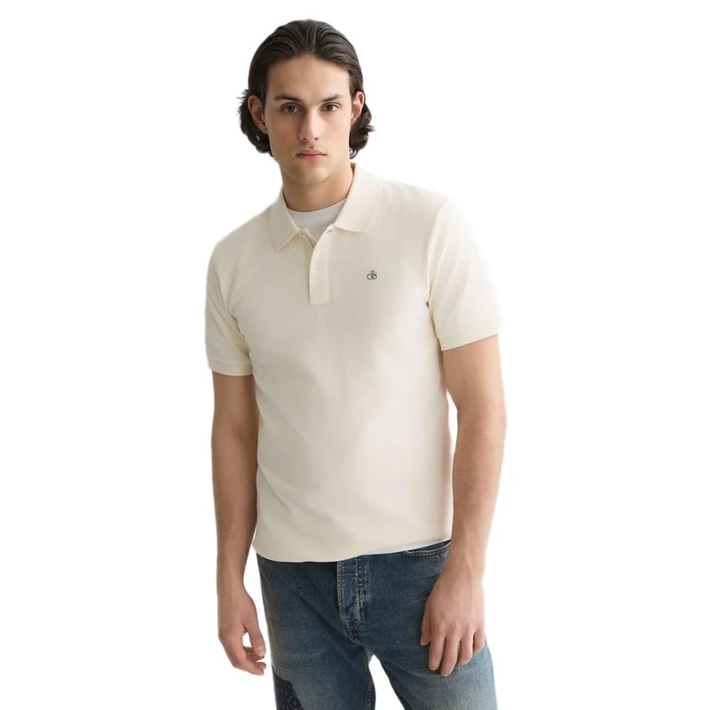 Scotch & Soda Logo Polo Shirt