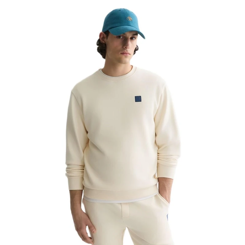 Essential Badge Logo Crewneck Sweatshirt