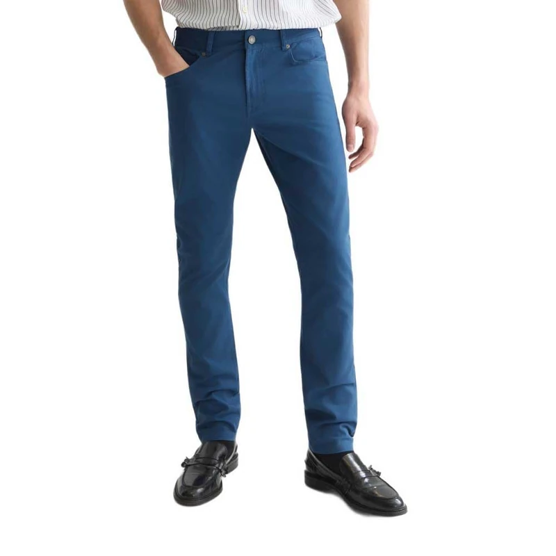 Scotch & Soda Men's Ralston 5 Pocket Casual Pants, Ensign Blue 410, 29 W/34 L