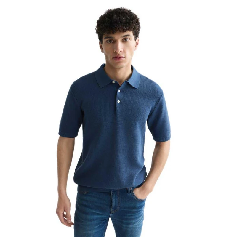 Knitted Polo Shirt