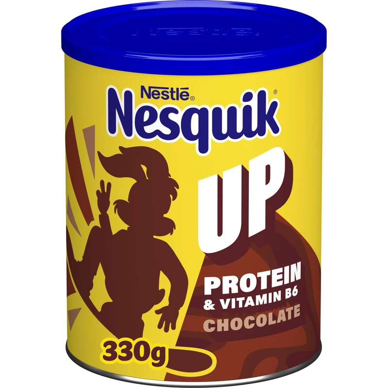 Nesquik UP Chocolate Milkshake Powder Tin 330g