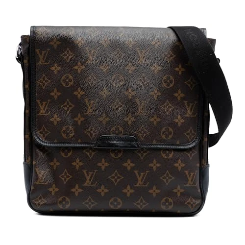 Louis Vuitton Pre-Loved Monogram Macassar Bass MM Crossbody Bag