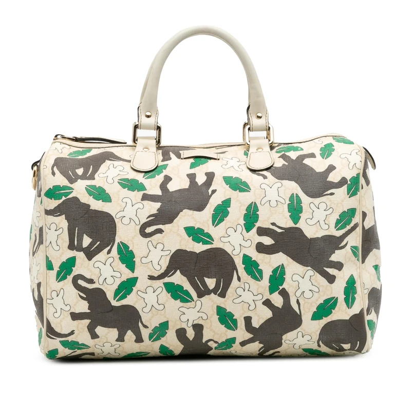 Gucci Pre-Loved Limited Edition GG Supreme Joy Snowman In Africa - Image 1
