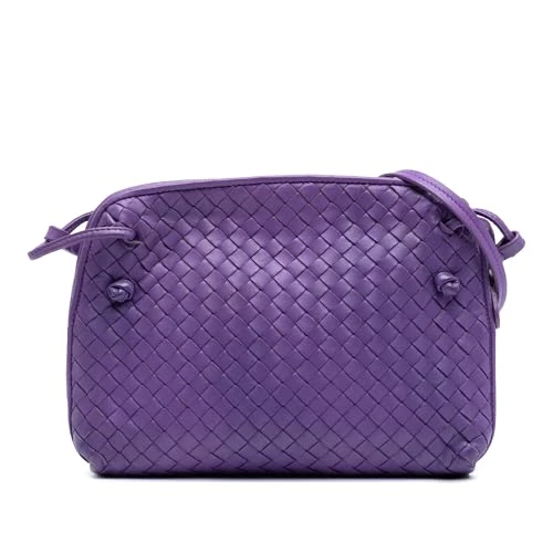 Bottega Veneta Pre-Loved Nappa Intrecciato Nodini Crossbody