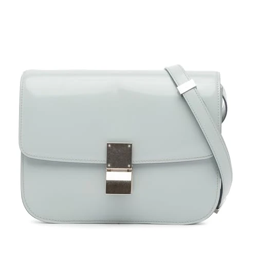 Celine Pre-Loved Teen Calfskin Classic Box Crossbody Bag