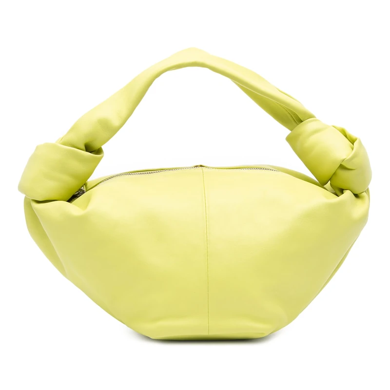 Pre-Loved Mini Calfskin Double Knot Handbag
