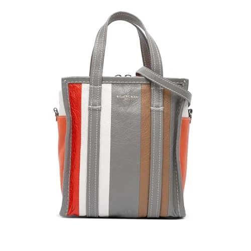 Balenciaga Pre-Loved XS Lambskin Bazar Shopper Satchel Handbag