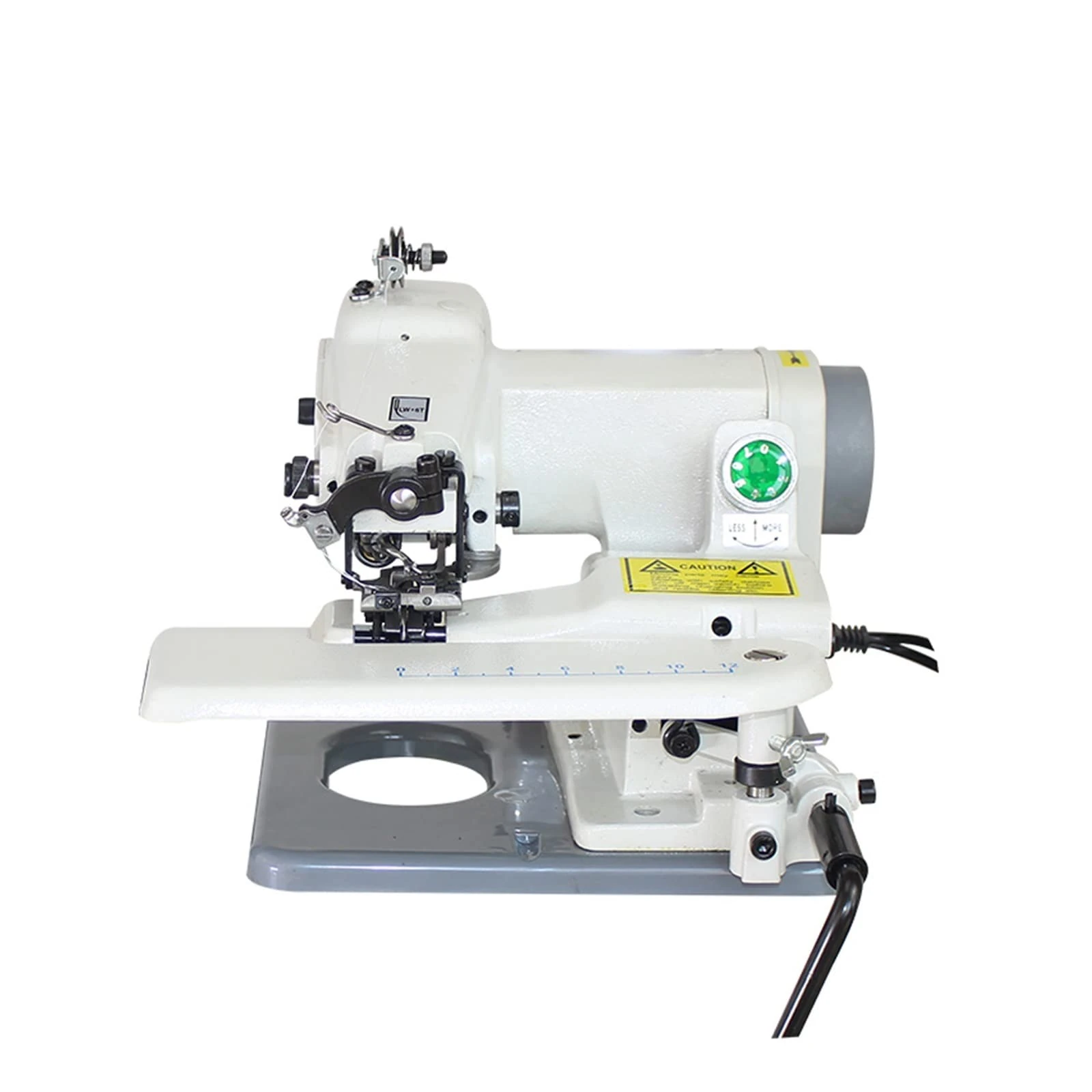 120W Household Sewing Machine Desktop Blind Stitching Machine Direct Drive Clothes Fabrics Overlock Sewing Machine KX500 Home Use