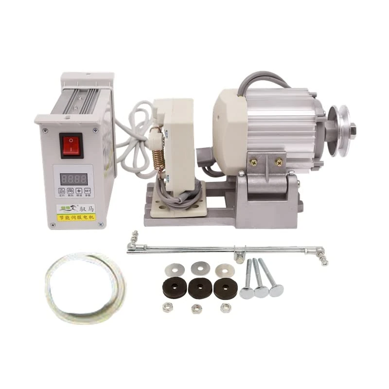 Energy-Saving Silent Direct Drive Sewing Machine 400W/500W Electric Motor Home Sewing Car Overlocking Flat Car Machine Home Use(500W)