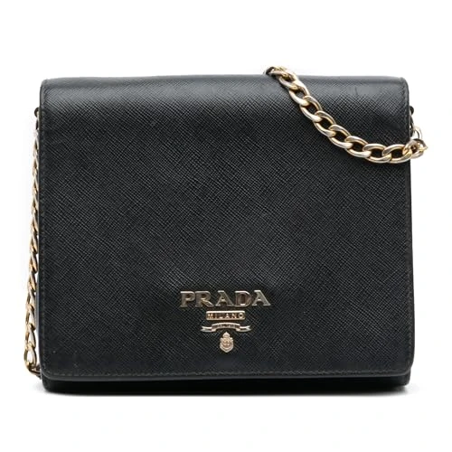 Prada Pre-Loved Saffiano Chain Crossbody
