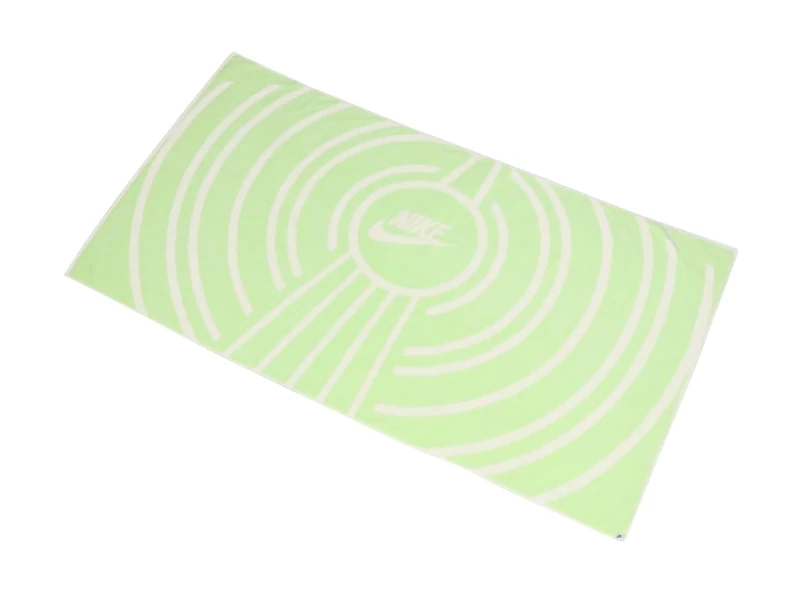 Nike Oversized Beach Towel Retro Beach Towel Bath Towel Large, Barely Volt/Sail, One Size