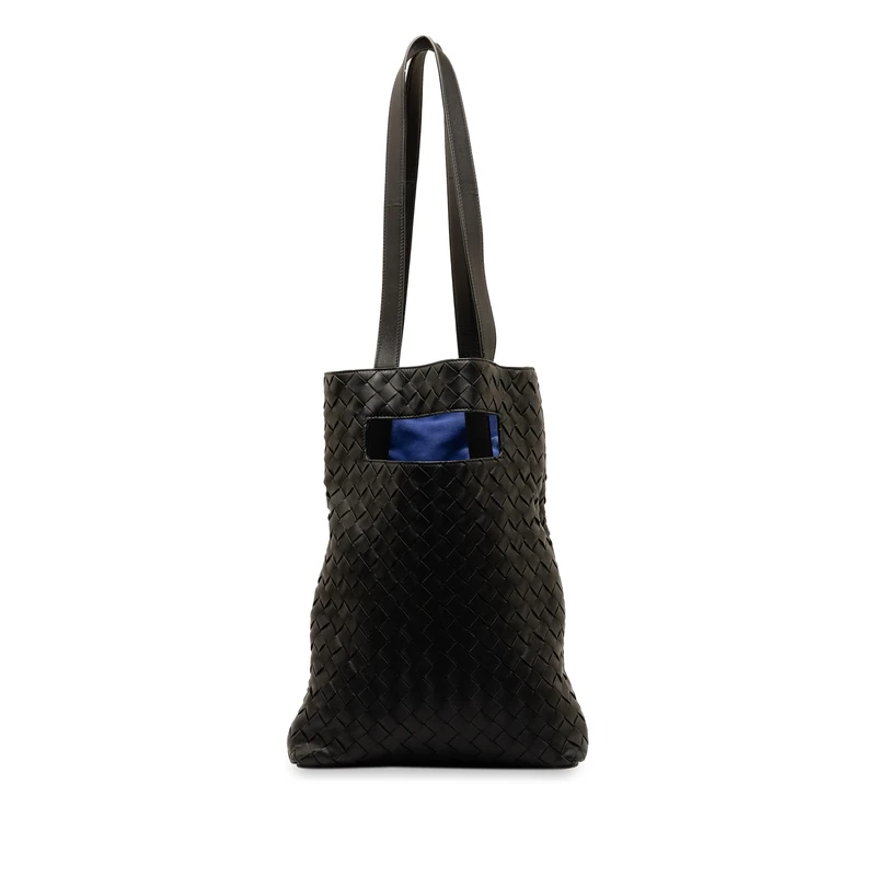 Bottega Veneta Pre-Loved Intrecciato Nappa Slot North South Tote