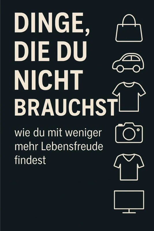 Dinge, die du nicht brauchst um Glücklich zu sein: Ein Minimalismus - Ratgeber für mehr echtes Glück