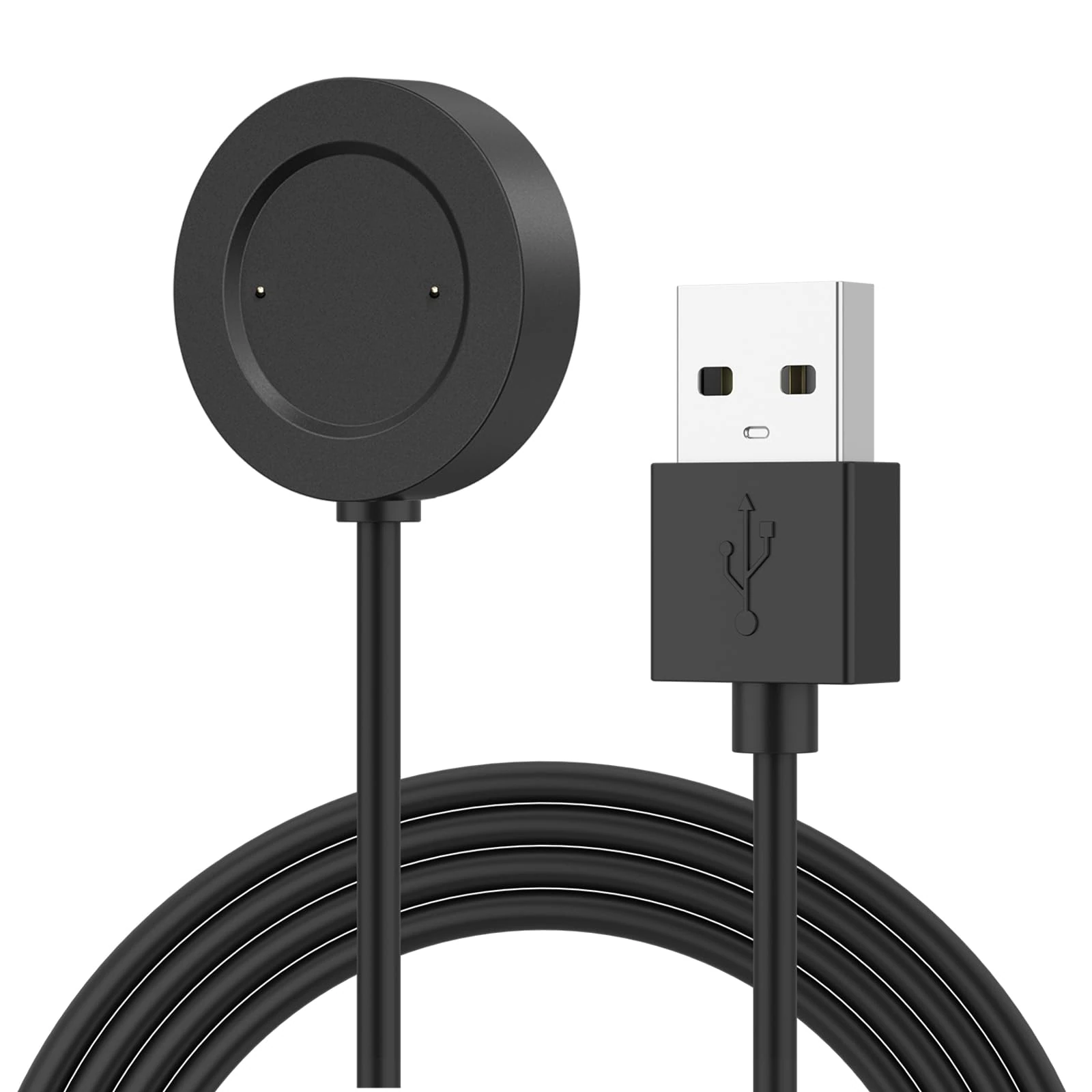 TwinkleHom Charger for HUAWEI WATCH GT2/GT/GT 2e/GT Classic/Sport, Magnetic Charging Cable Dock USB Cord for HONOR Watch Magic 2/Dream/GS Pro, 100cm(Black)