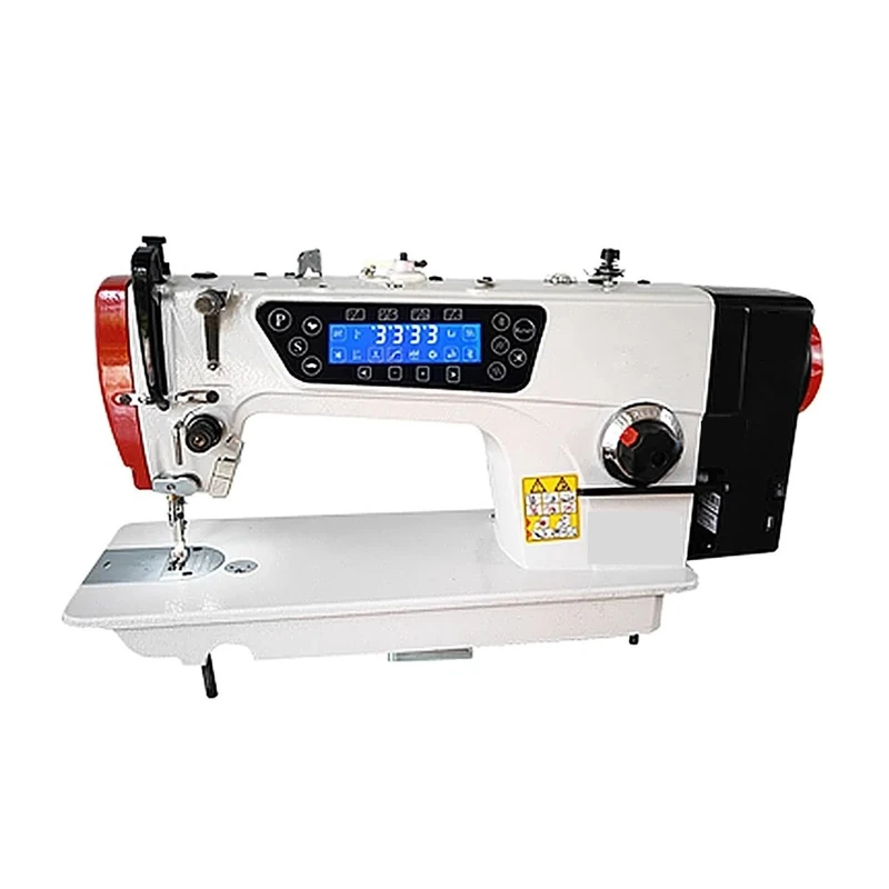 High Speed Direct Drive Sewing Machine - Automatic Industrial Sewing Machine with Table for Enhanced Performance