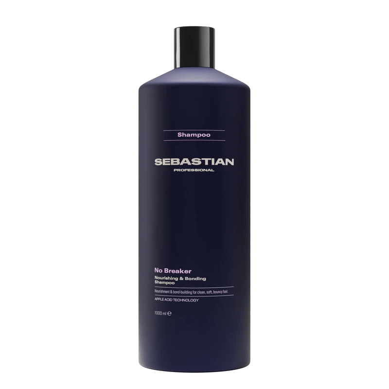 Sebastian Professional NO.BREAKER Nourishing & Bonding Shampoo - Hair Treatment for Damaged Hair (1000ml)