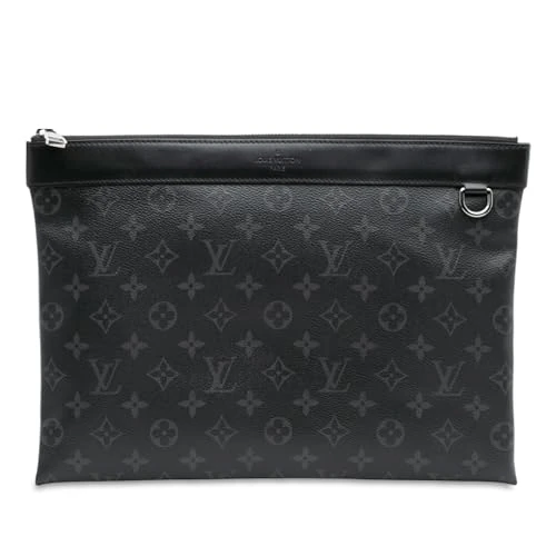 Louis Vuitton Pre-Loved Monogram Eclipse Discovery Pochette GM