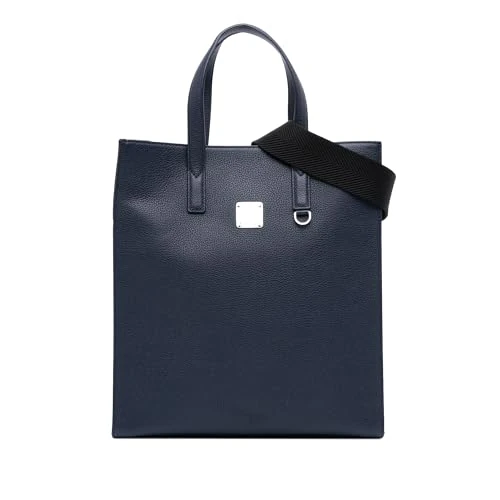 MCM Pre-Loved Small Grained Calfskin Camouflage Aren Tote