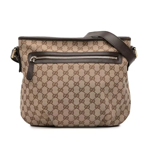 Gucci Pre-Loved GG Canvas Crossbody