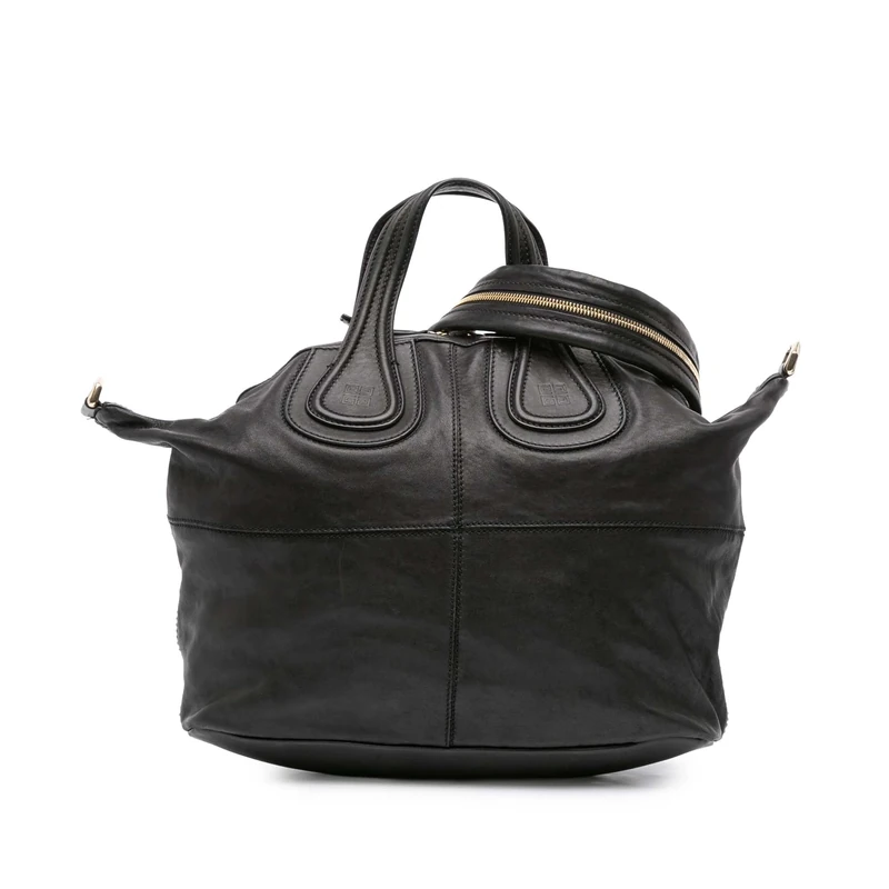 Givenchy Pre-Loved Medium Lambskin Nightingale Satchel
