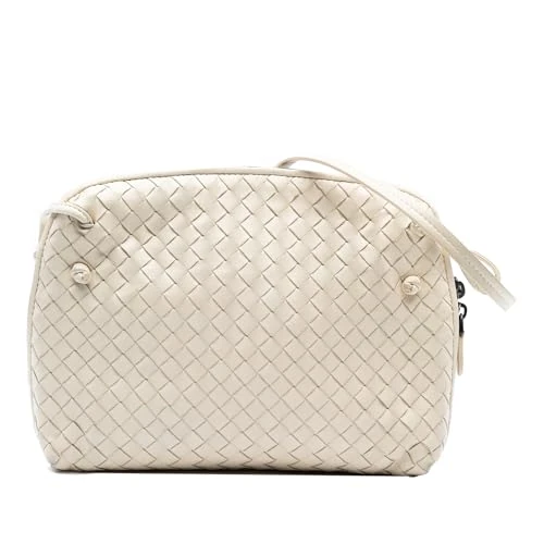 Bottega Veneta Pre-Loved Nappa Intrecciato Nodini Crossbody