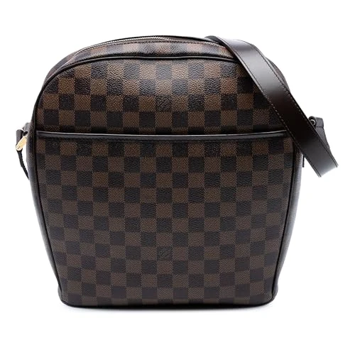Louis Vuitton Pre-Loved Damier Ebene Ipanema GM Shoulder Bag