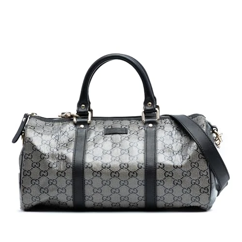 Pre-Loved GG Crystal Joy Boston Bag Satchel