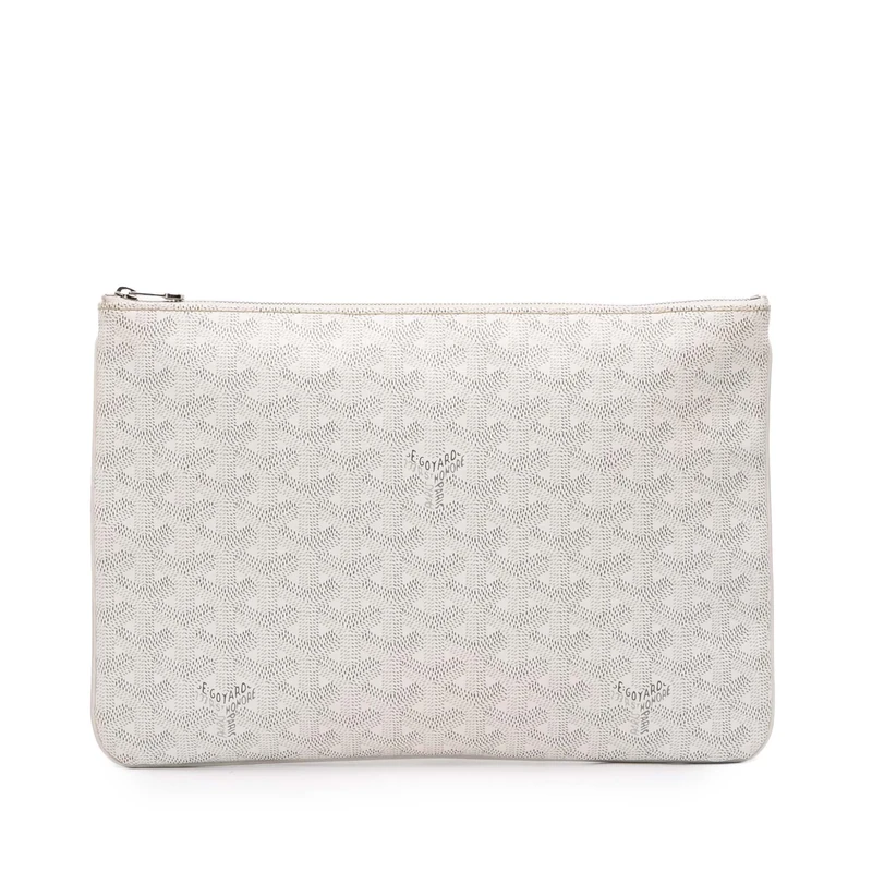Pre-Loved Goyardine Senat MM Clutch Bag