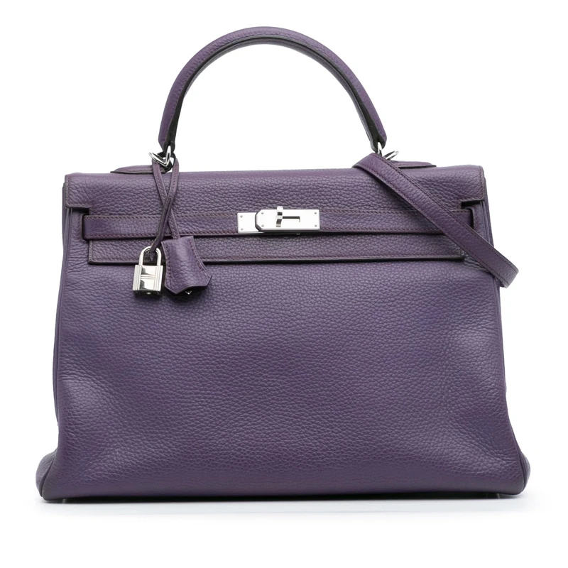 Hermès Pre-Loved Togo Kelly II Retourne 35 Handbag