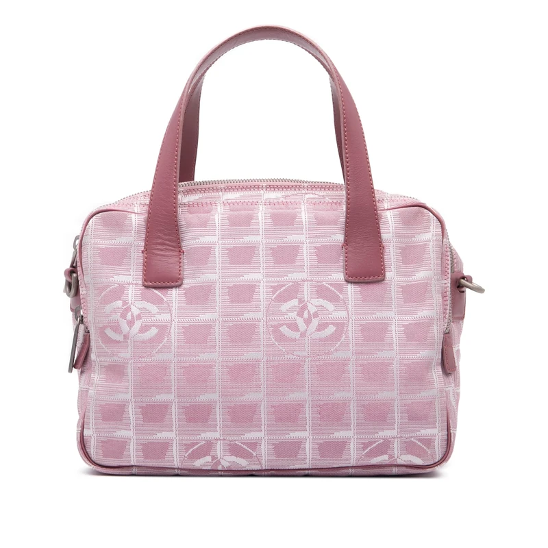 Chanel Pre-Loved New Travel Line Nylon Satchel