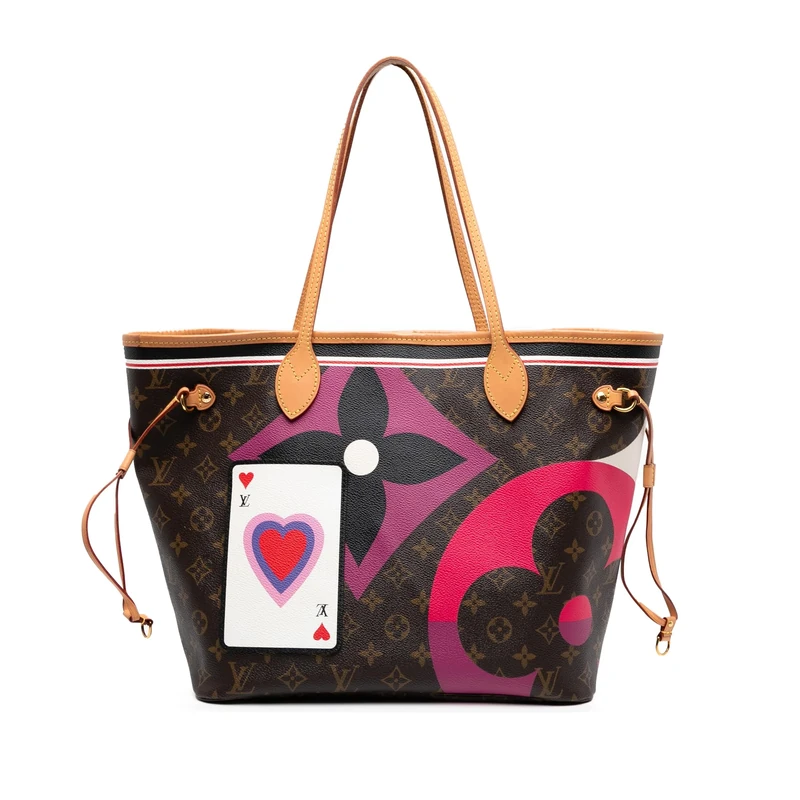 Louis Vuitton Pre-Loved Monogram Game On Neverfull MM Tote Bag