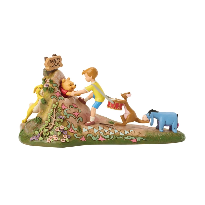 Disney Traditions Pooh and Friends Anniversary Figurine