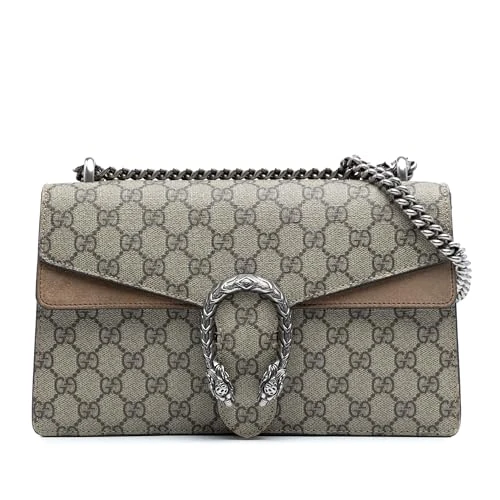 Gucci Pre-Loved Medium GG Supreme Dionysus Shoulder Bag