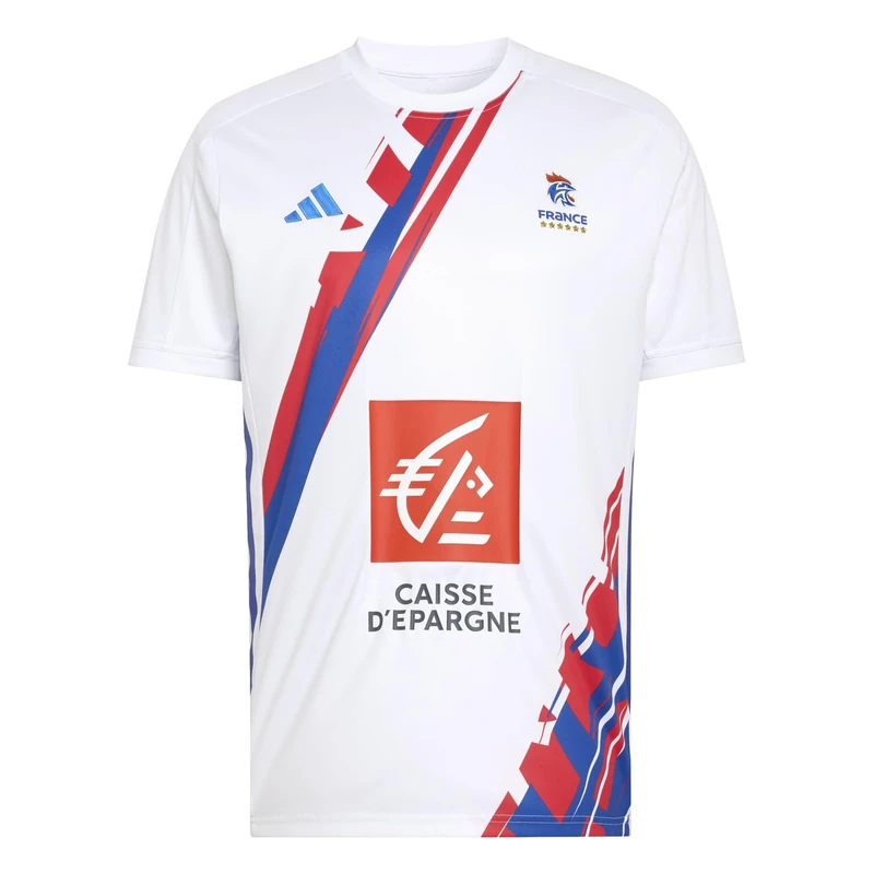 adidas Men's Ffhb Match Jersey Men Shirt, White, S - Image 1