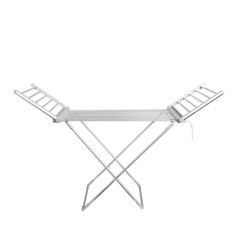 PIFCO Winged Heated Airer, 20 Heated Bars, 15kg Capacity, Foldable Design