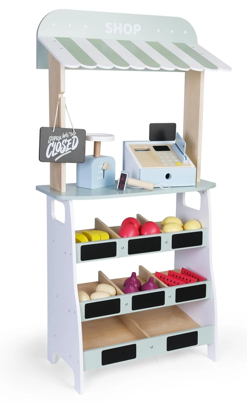 Bayer Chic 2000 - Shop with accessories, sales stand for children - market stand