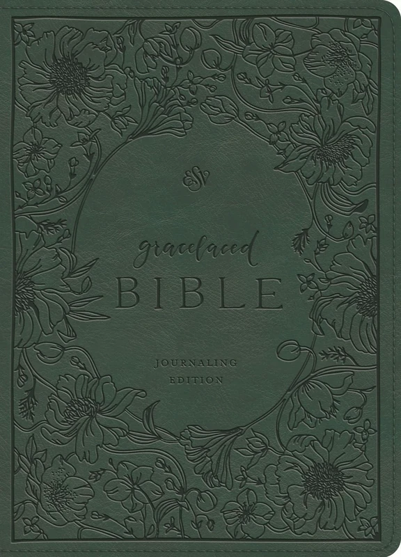 ESV GraceLaced Bible, Journaling Edition (Artwork by Ruth Chou Simons) (TruTone, Quiet Forest)