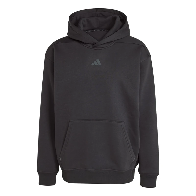 adidas Men's Primelift Workout Oversize Hoodie Sweatshirt, black, XS
